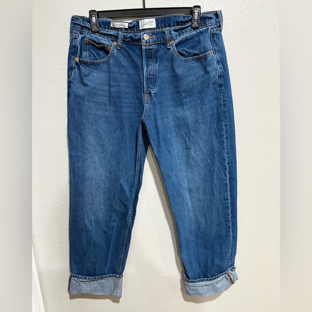 Universal Thread Blue Mid-Rise 90s Baggy Jeans